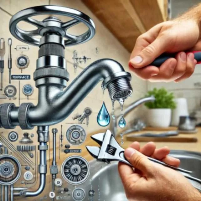 تصليح تسرب المياه من الحنفيات