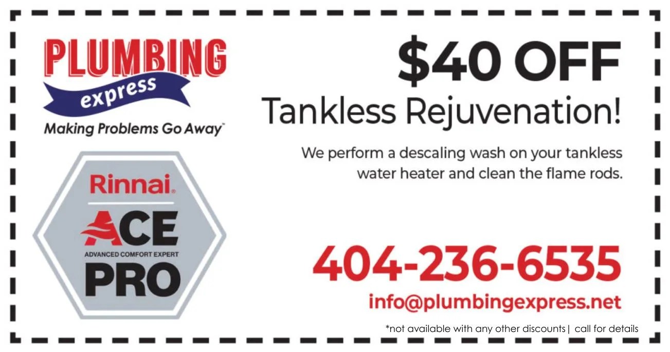 Tankless Rejuvenation Coupon