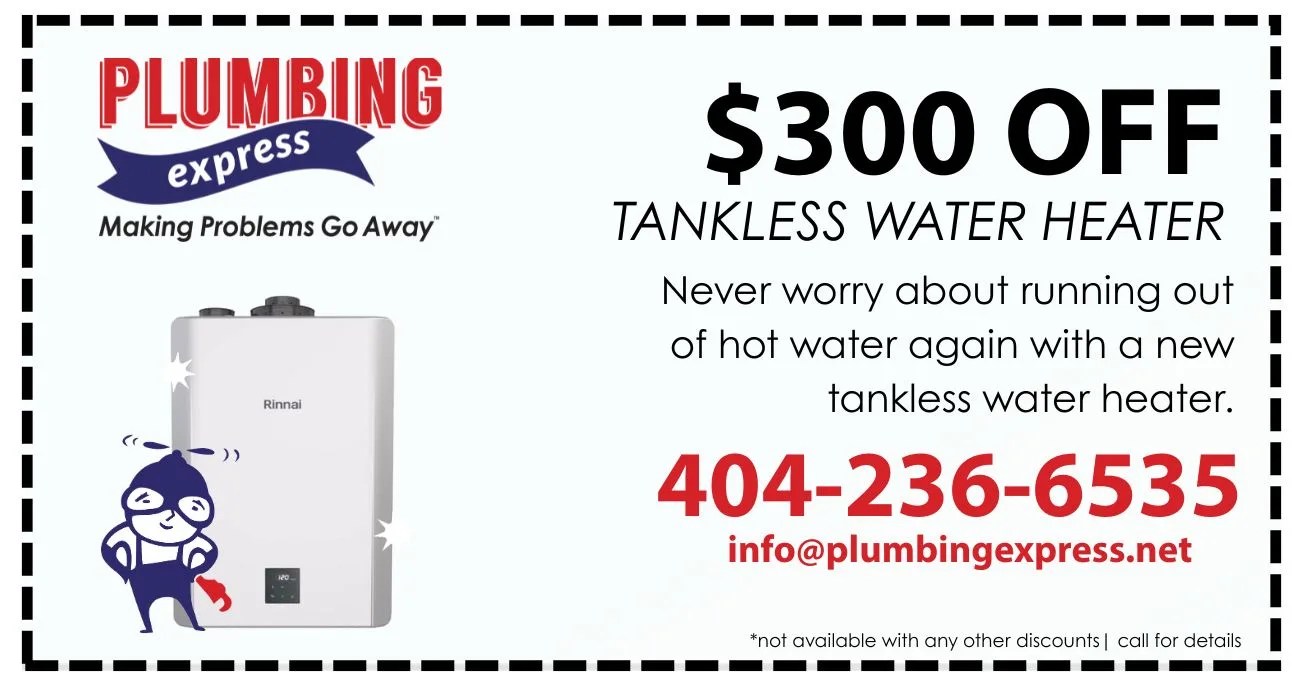 Tankless Water Heater Coupon