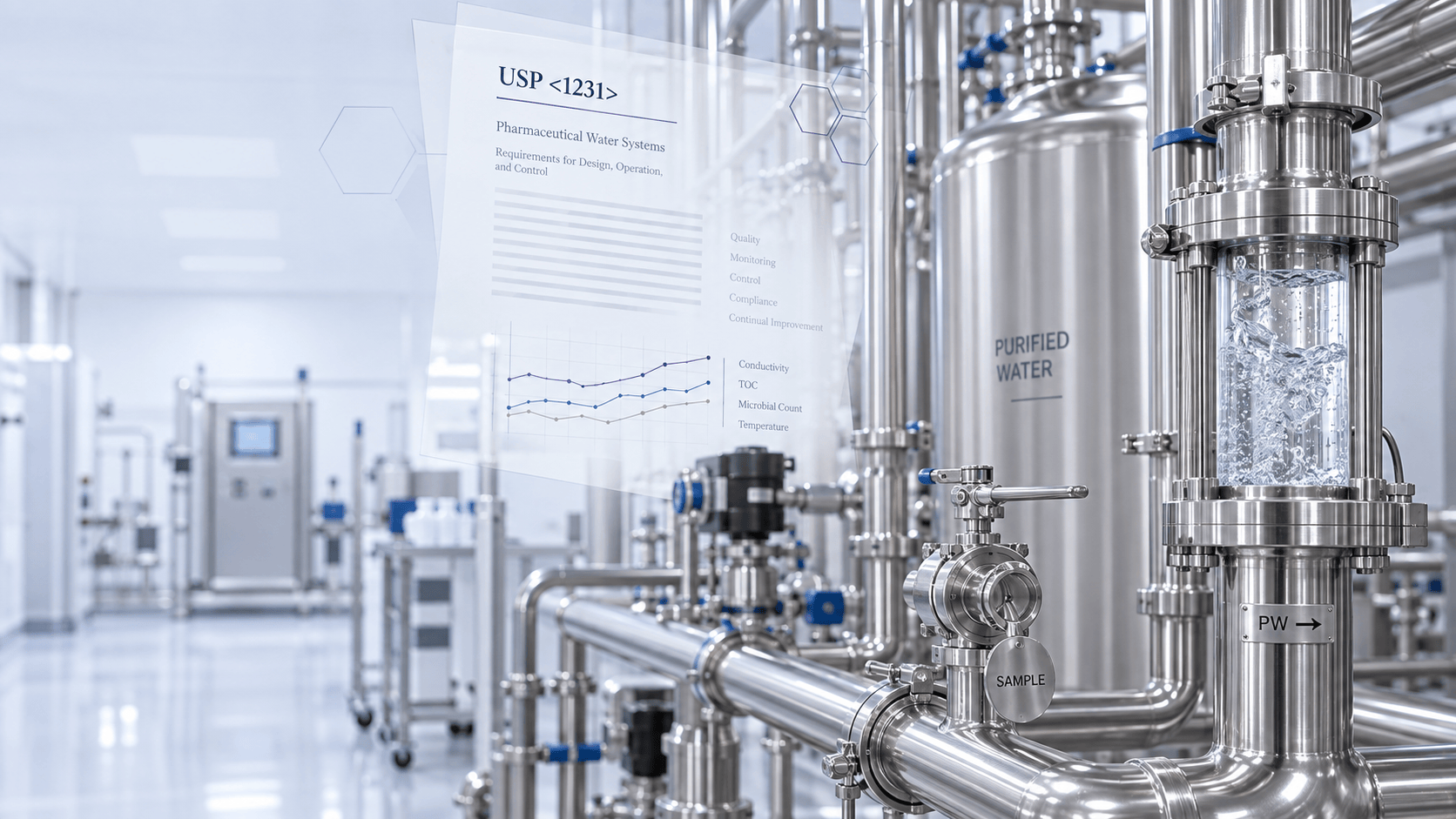 USP 1231 Pharmaceutical water program changes