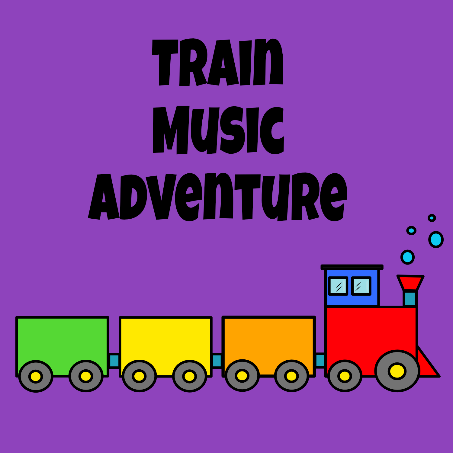 train music adventure game button