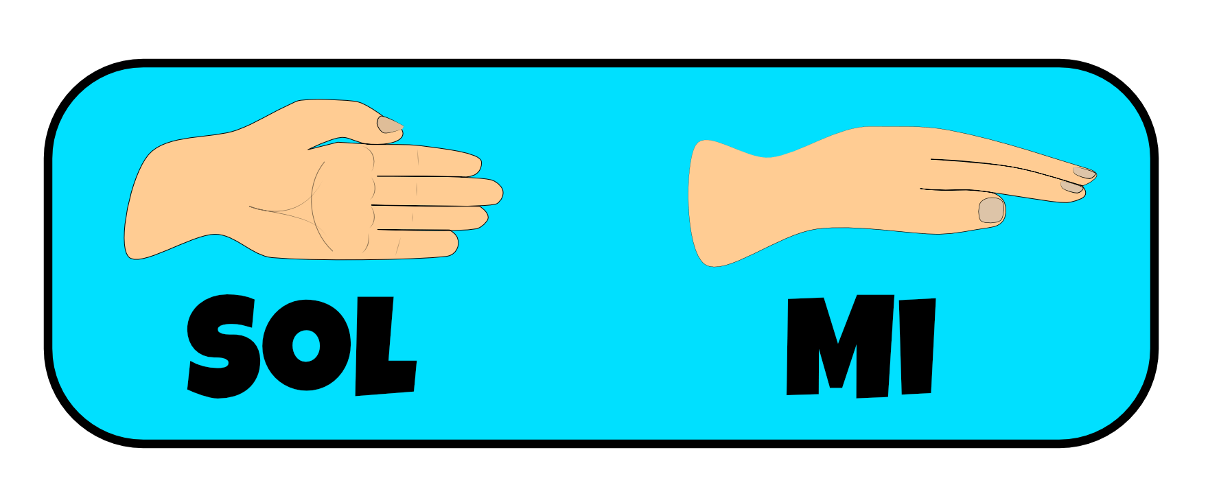 sol mi graphic with Curwin hand signals