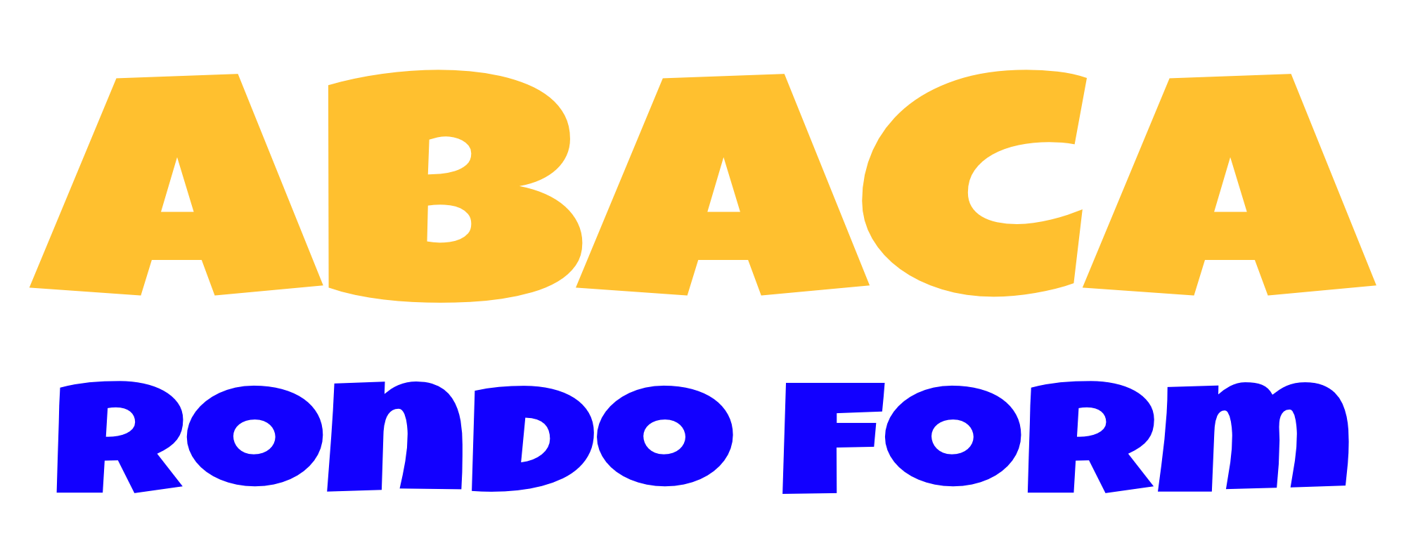 ABACA Rondo Form
