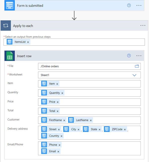 From Data Table To Excel Or Google Sheets With Power Automate Plumsail Web Forms Documentation - Premium Colorful Background Gallery - Retina