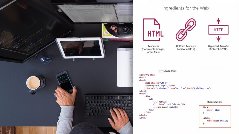 Html Css And Javascript For Beginners A Web Design Course Html Css - Best Vintage Arts in 8K