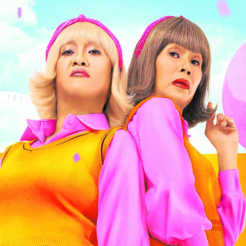 Eugene Domingo (left) and Pokwang