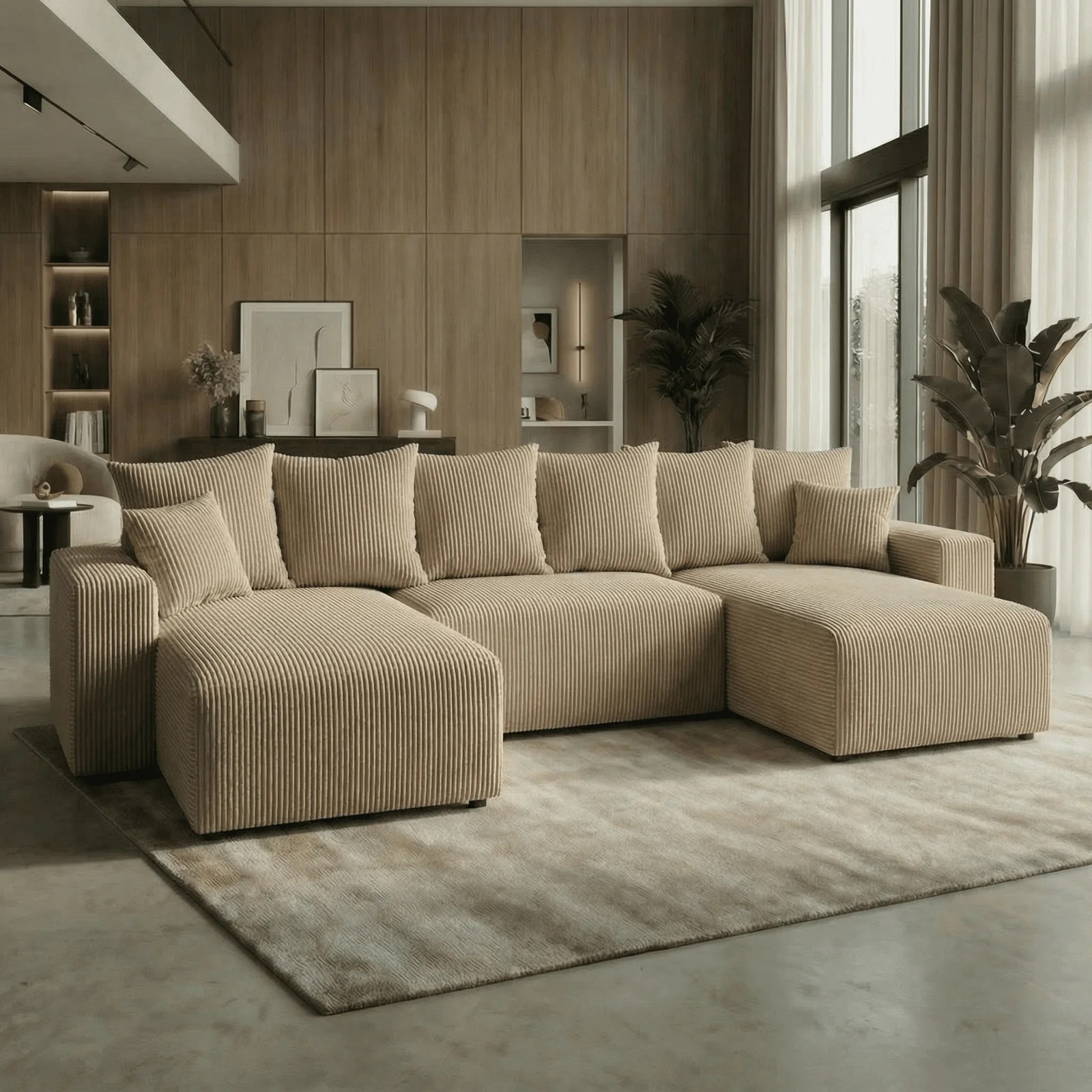 Sofá Cama “Plush” (Forma U)