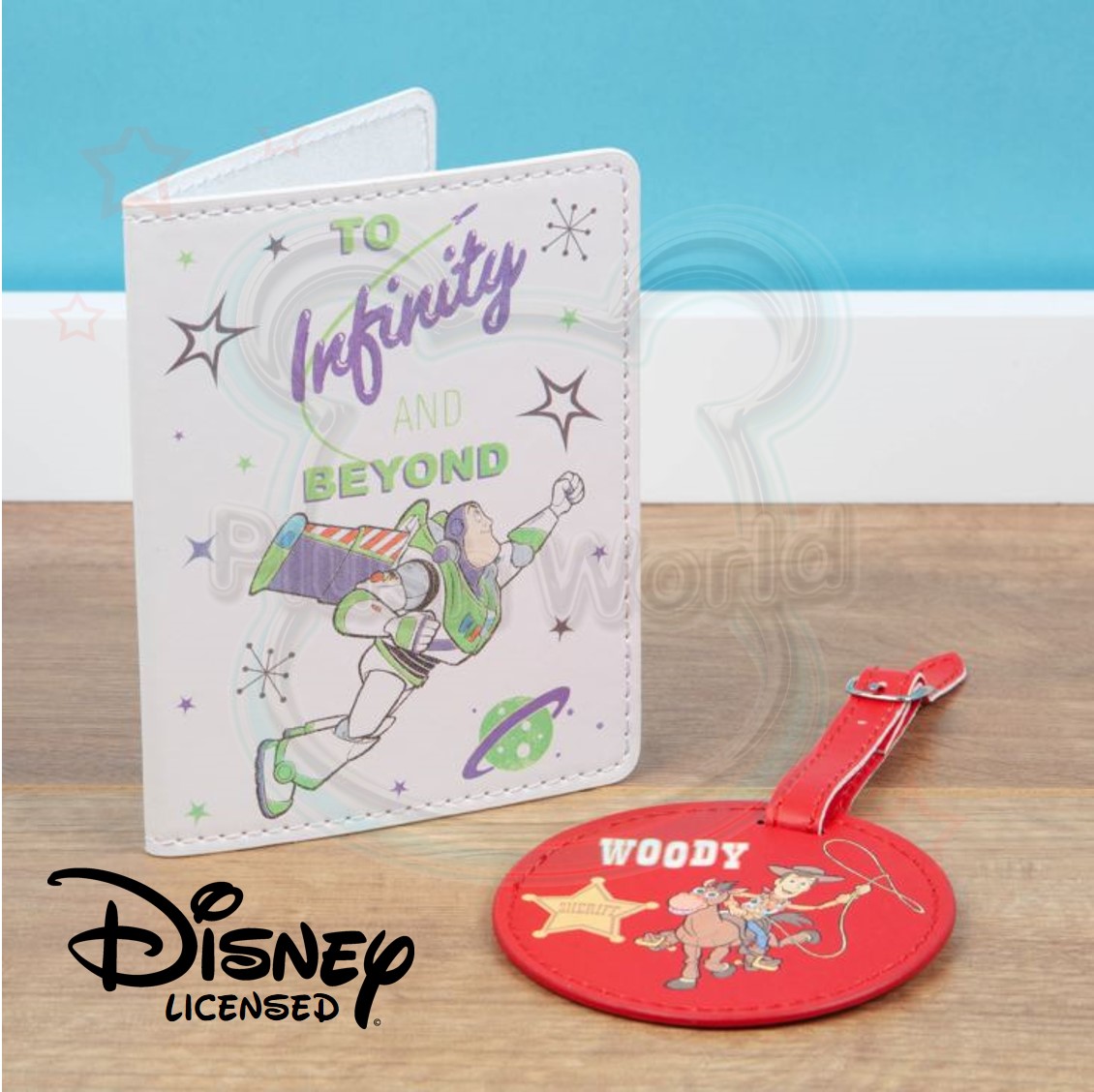 toy story luggage tag