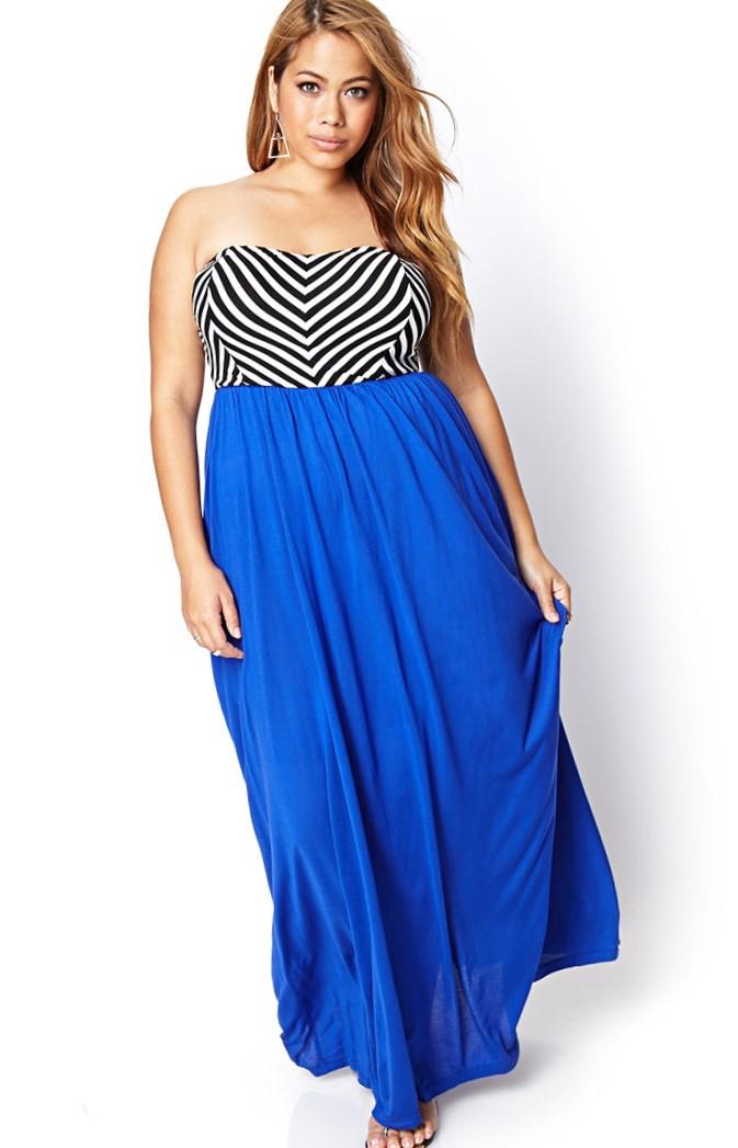 Forever 21 Plus Size Maxi Dresses Pluslook Eu Collection