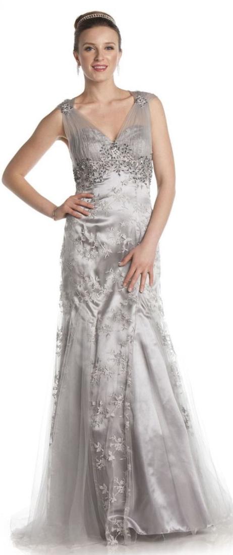 Silver Wedding Dresses Plus Size Pluslook Eu Collection