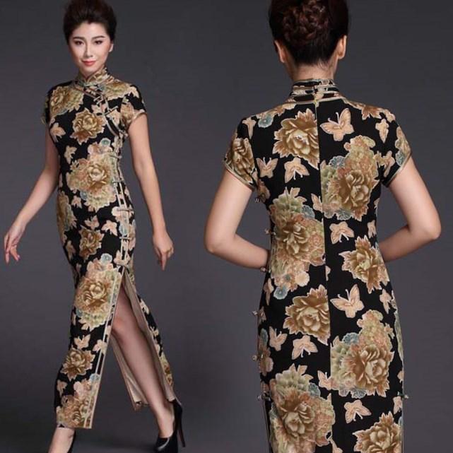 Plus Size Chinese Dress Pluslook Eu Collection