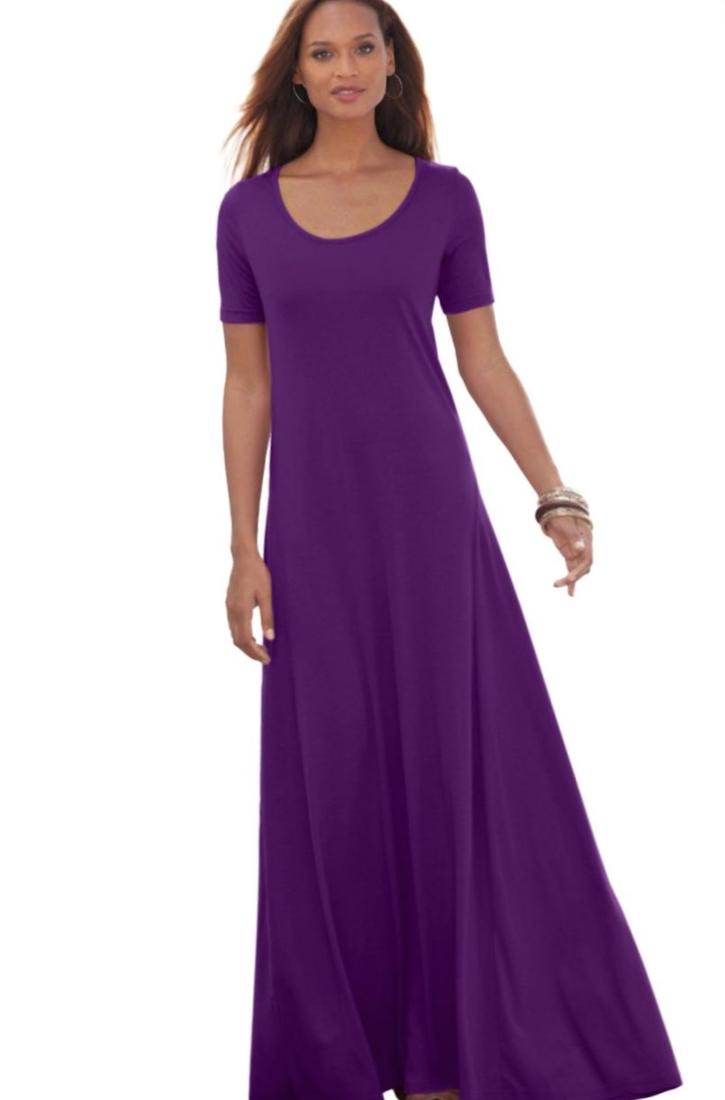 Maxi dress patterns for plus size