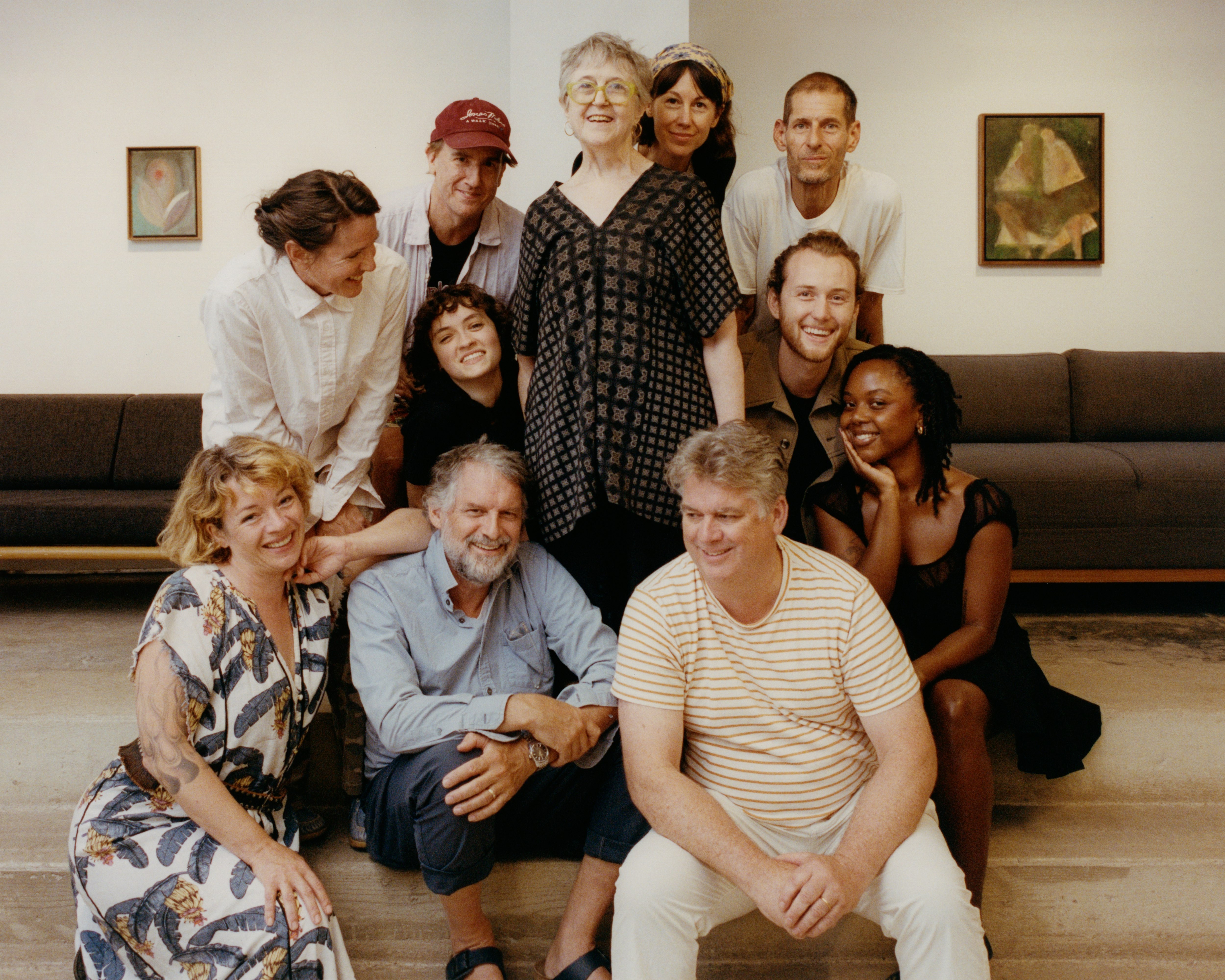 CANADA staff and artists taken at the gallery