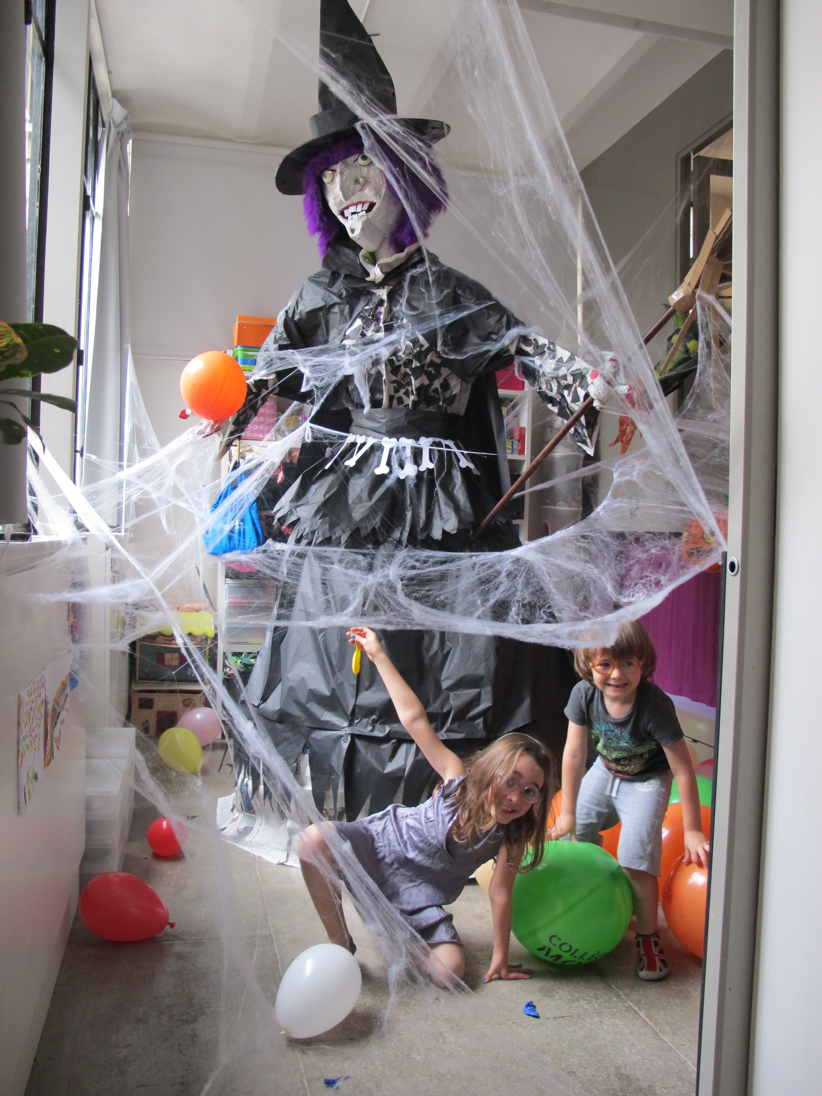 une sorcière pour un anniversaire