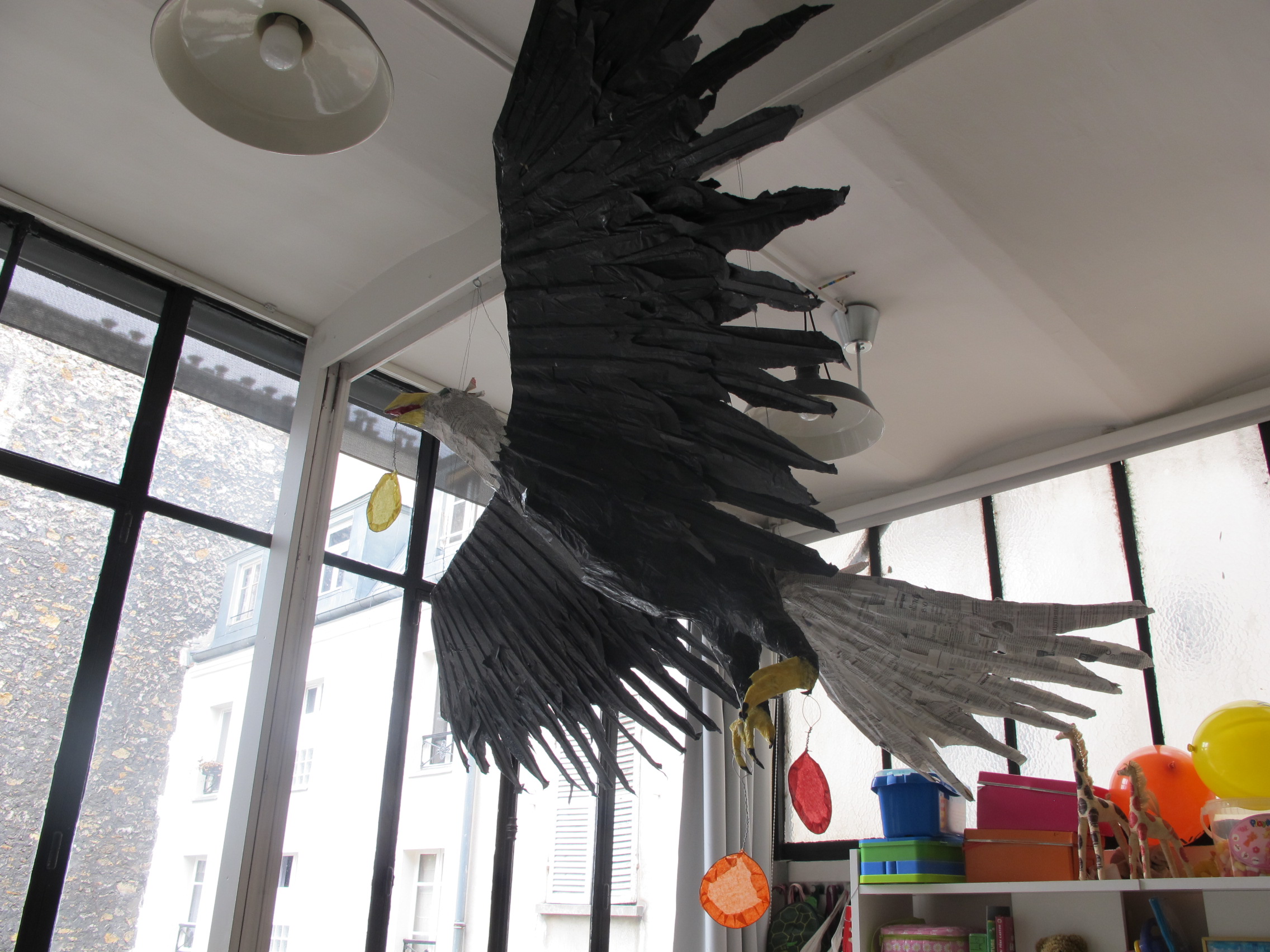 un aigle pour un anniversaire