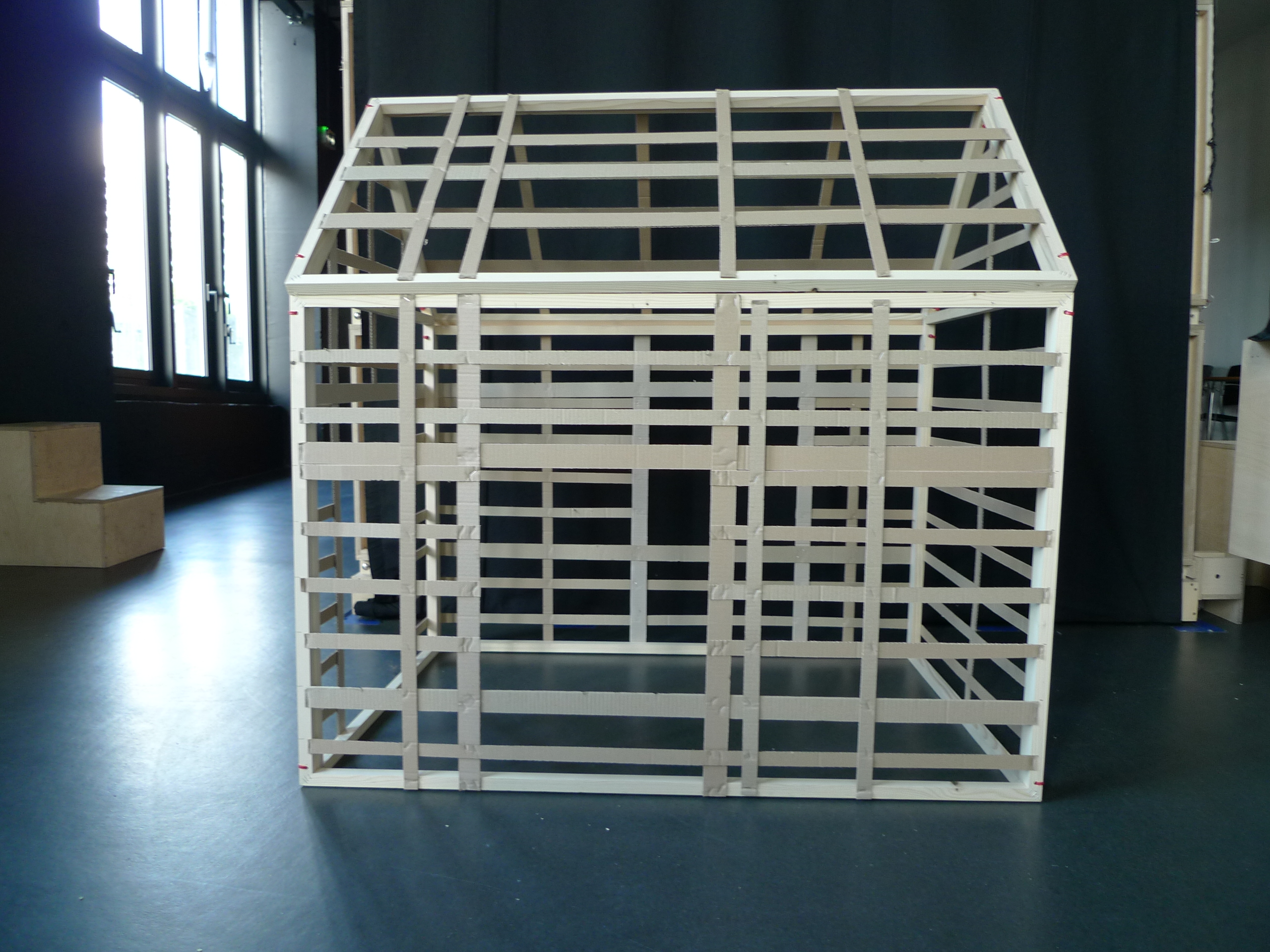 une maison des petits cochons pour le CAUE92