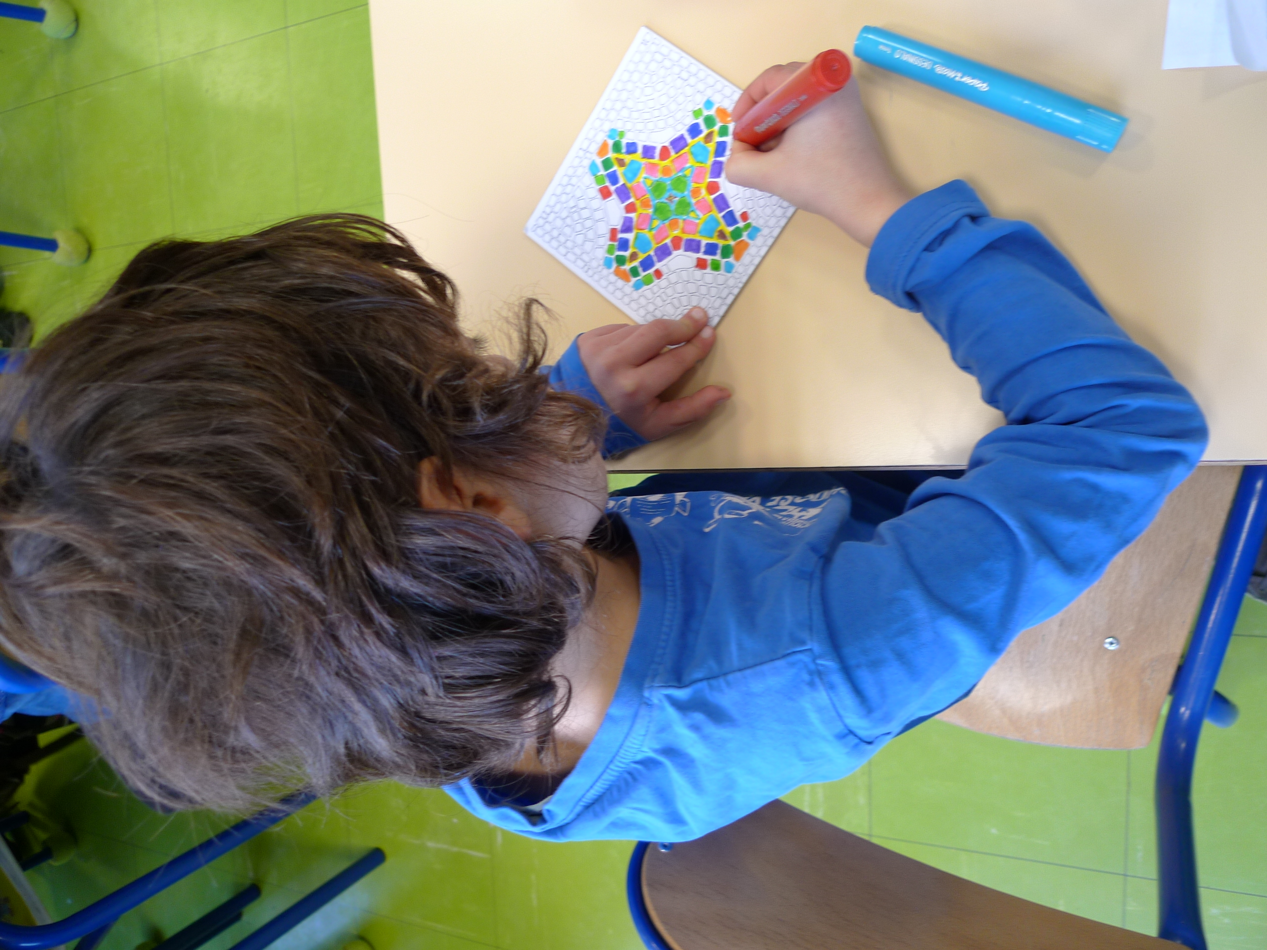 Préparation des éléments du château