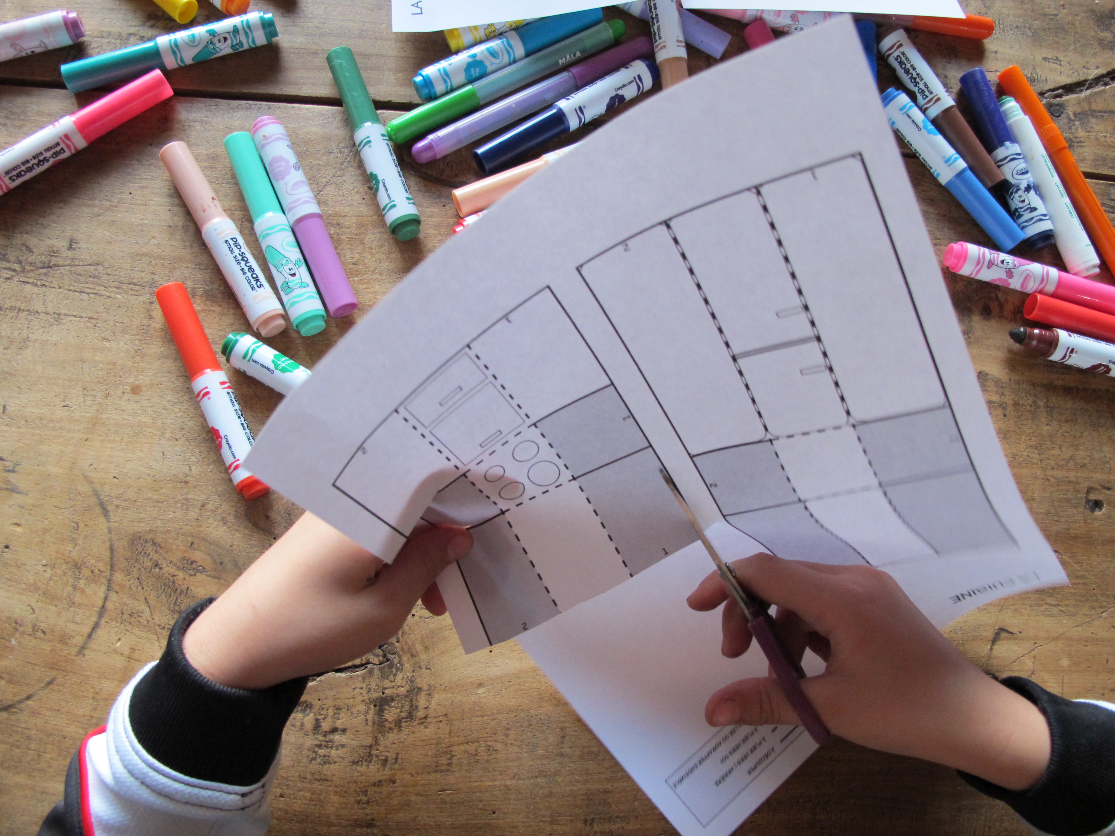 Découpe des meubles