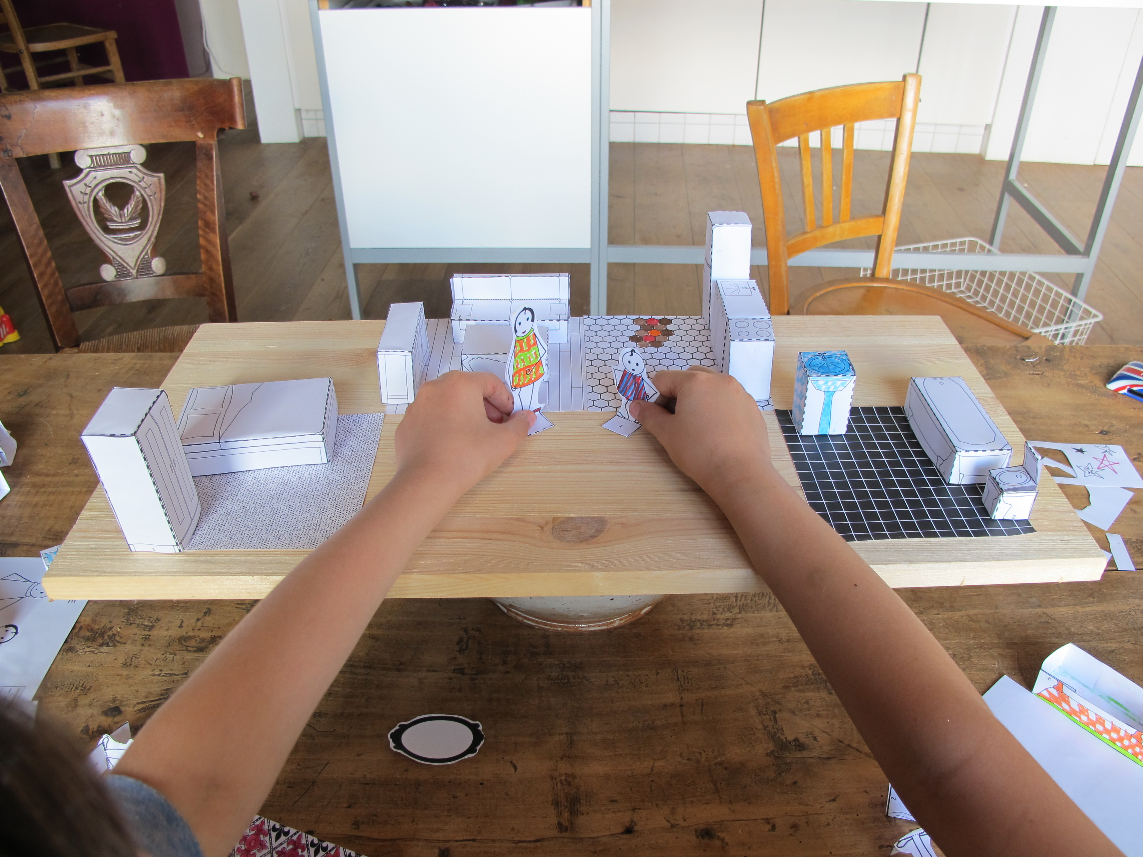 Même sans la maquette !