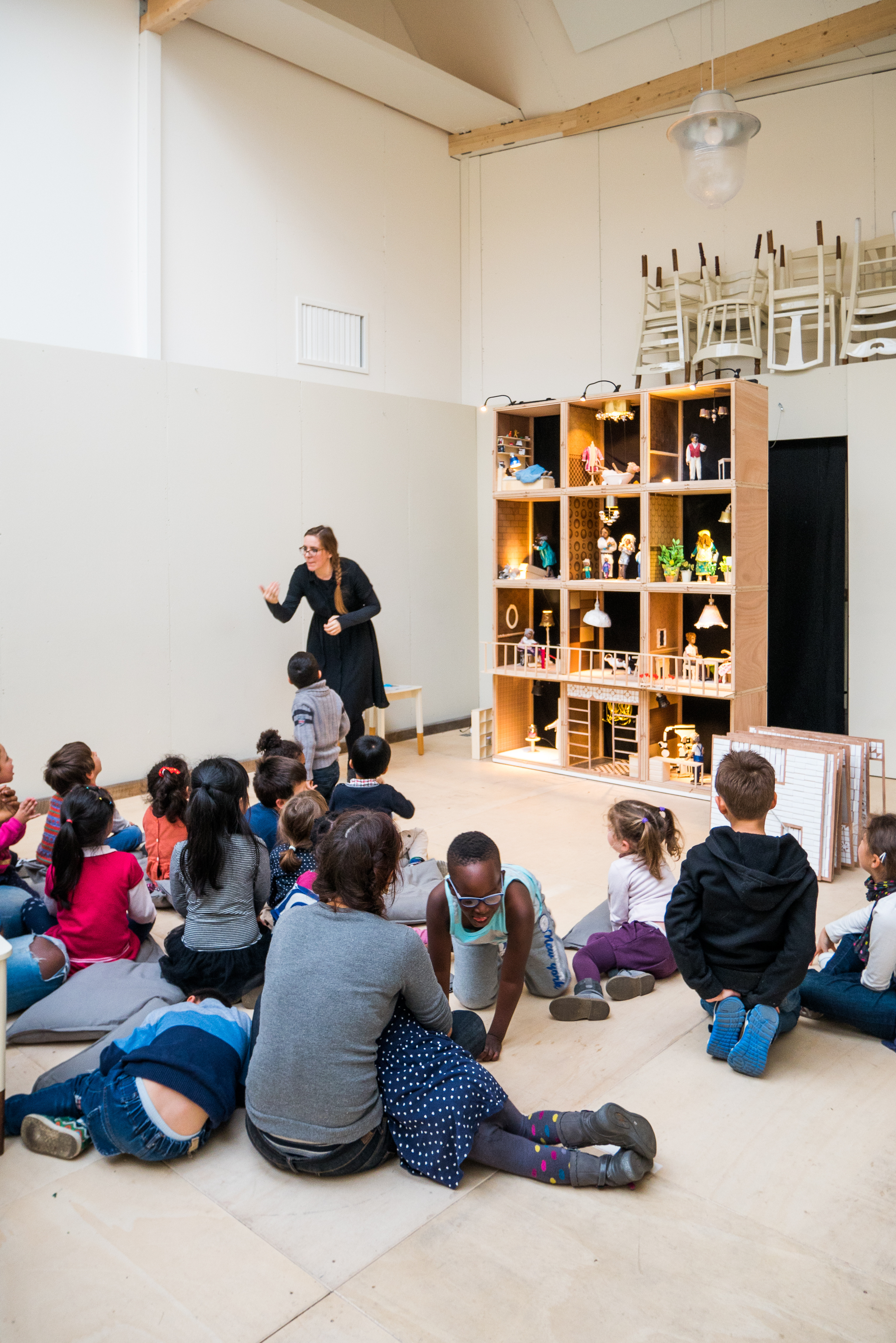 Atelier-spectacle au Pavillon Circulaire du Pavillon de l'Arsenal