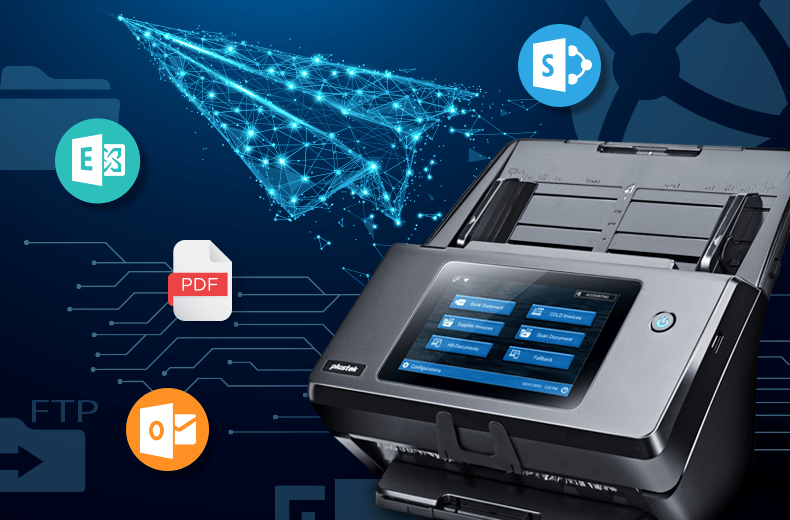 Plustek eScan A450 Pro – leistungsstarker & echter Netzwerkscanner