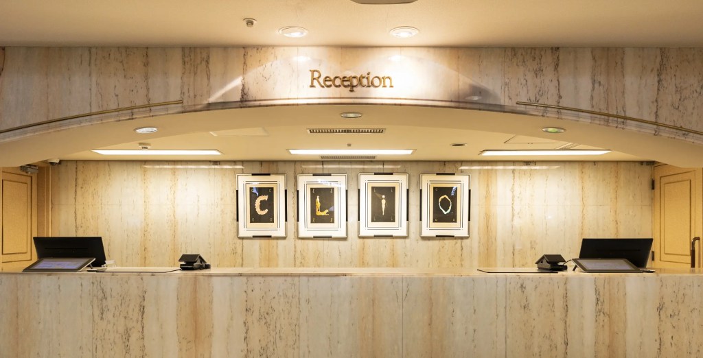 博多Clio Court 飯店 check in 櫃檯