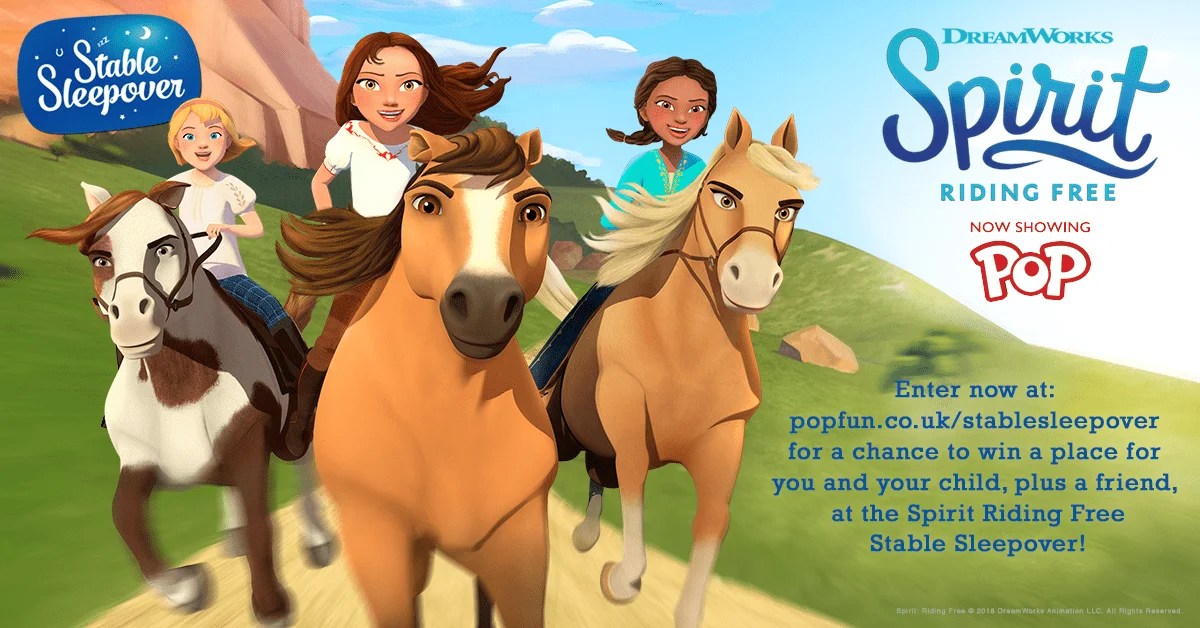 Win an incredible prize with Spirit Riding Free ...