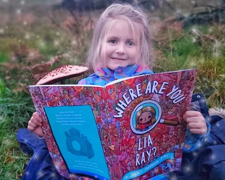 Where are you? personalised books from wonderbly