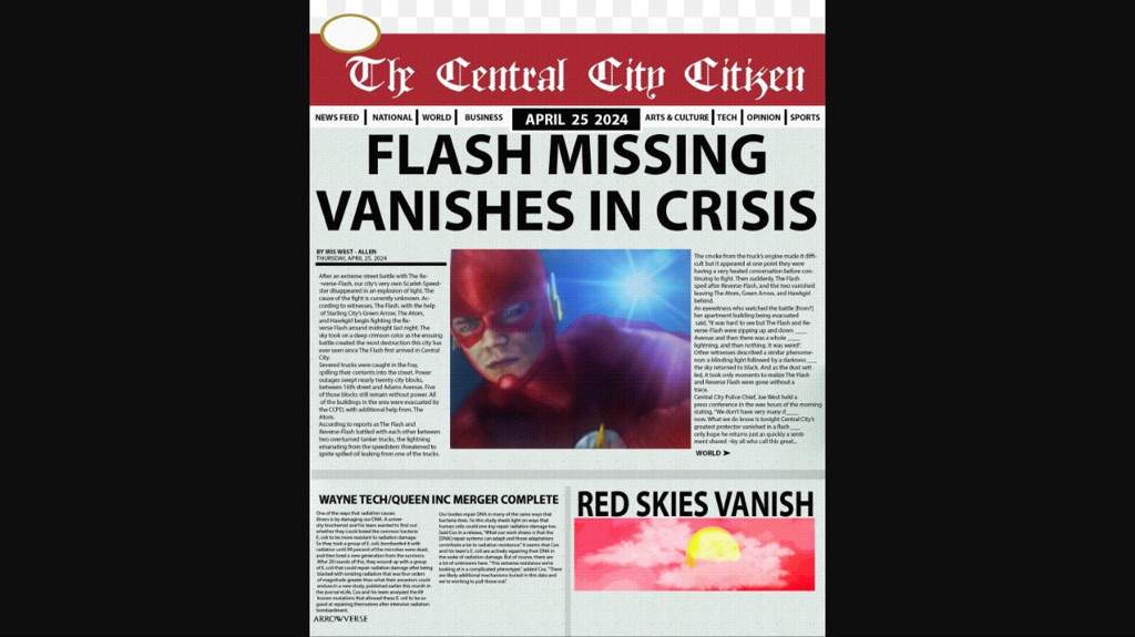 pics The Flash News Article diretors lie to us must read the flash amino