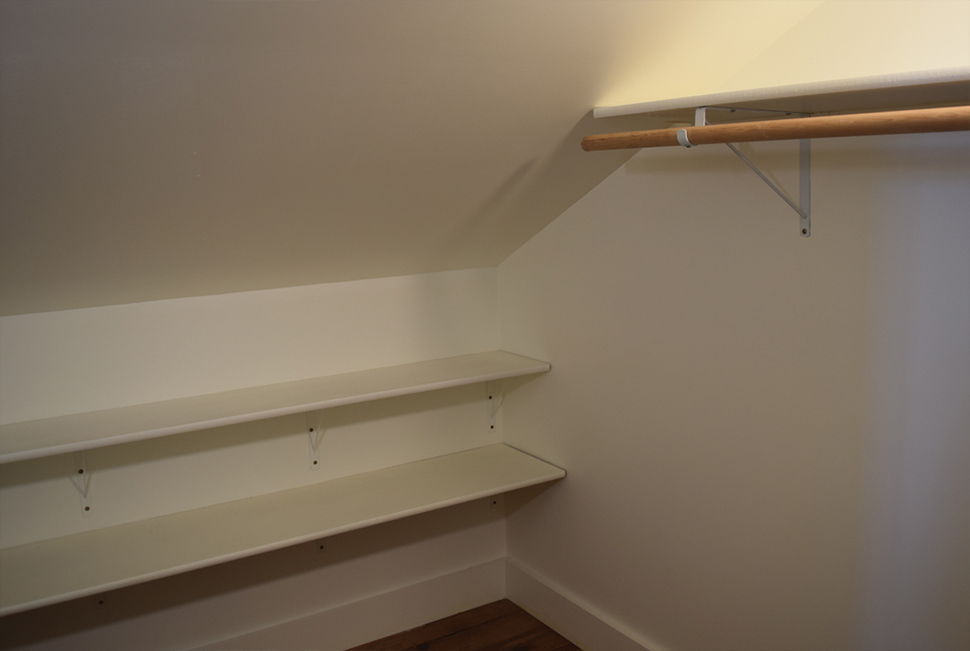 Unit A Walk-in Closet