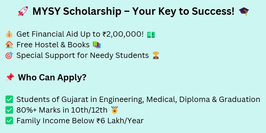 mysy scholarship criteria