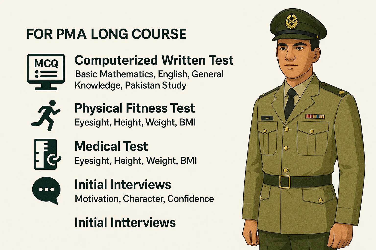 pma initial test prep