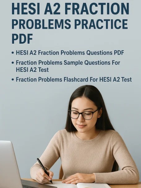 HESI A2 fraction problems