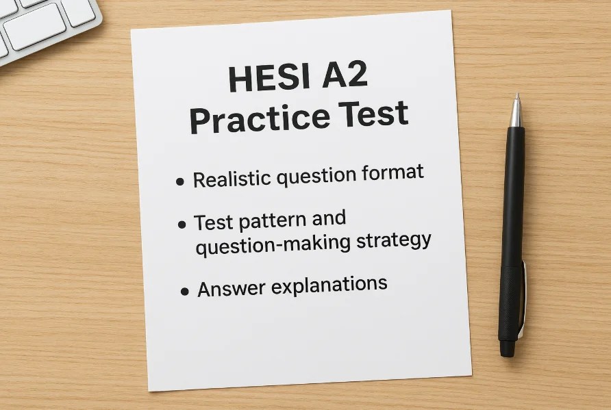 hesi a2 Practice test