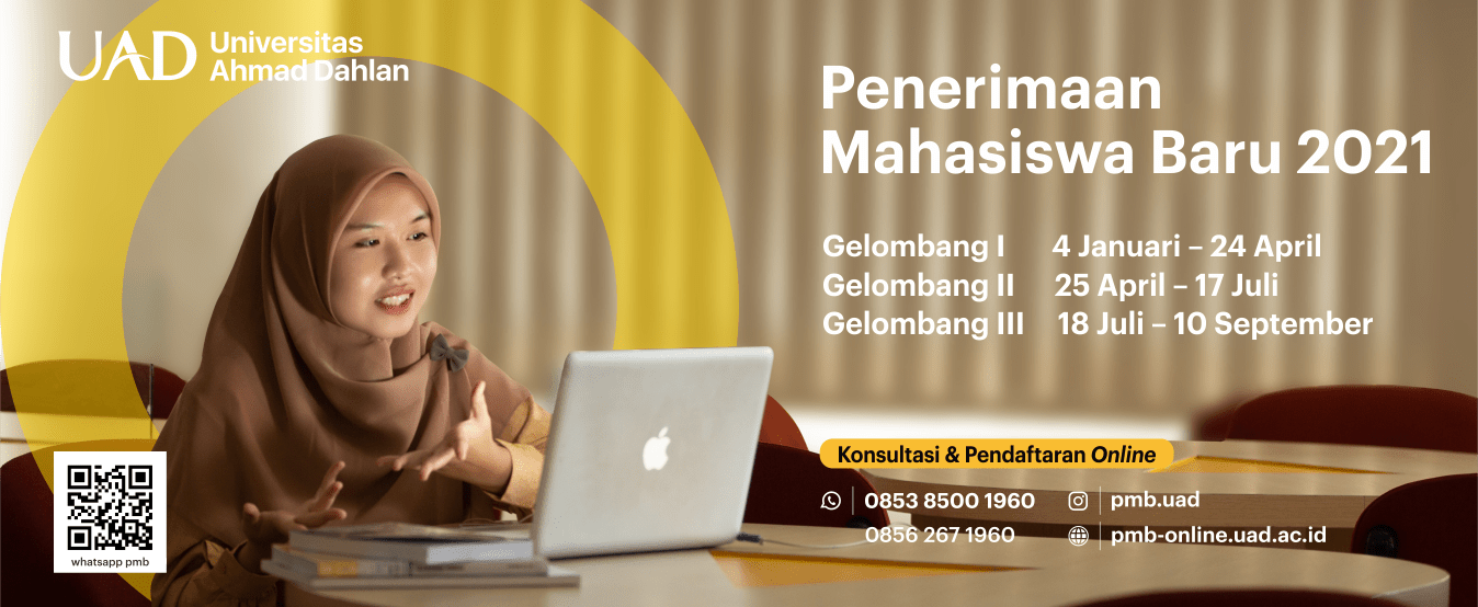 Universitas ahmad dahlan (uad) berdiri pada 19 desember 1960 dan berstatus. Biaya Kuliah Universitas Ahmad Dahlan