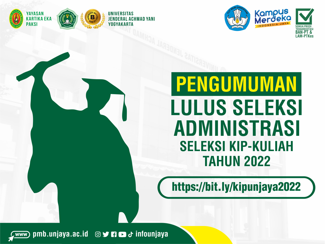 Beasiswa Unggulan Unjaya: Ini Dia Rahasia Peluang Emas Kuliah Gratis di http pmb.unjaya.ac.id!