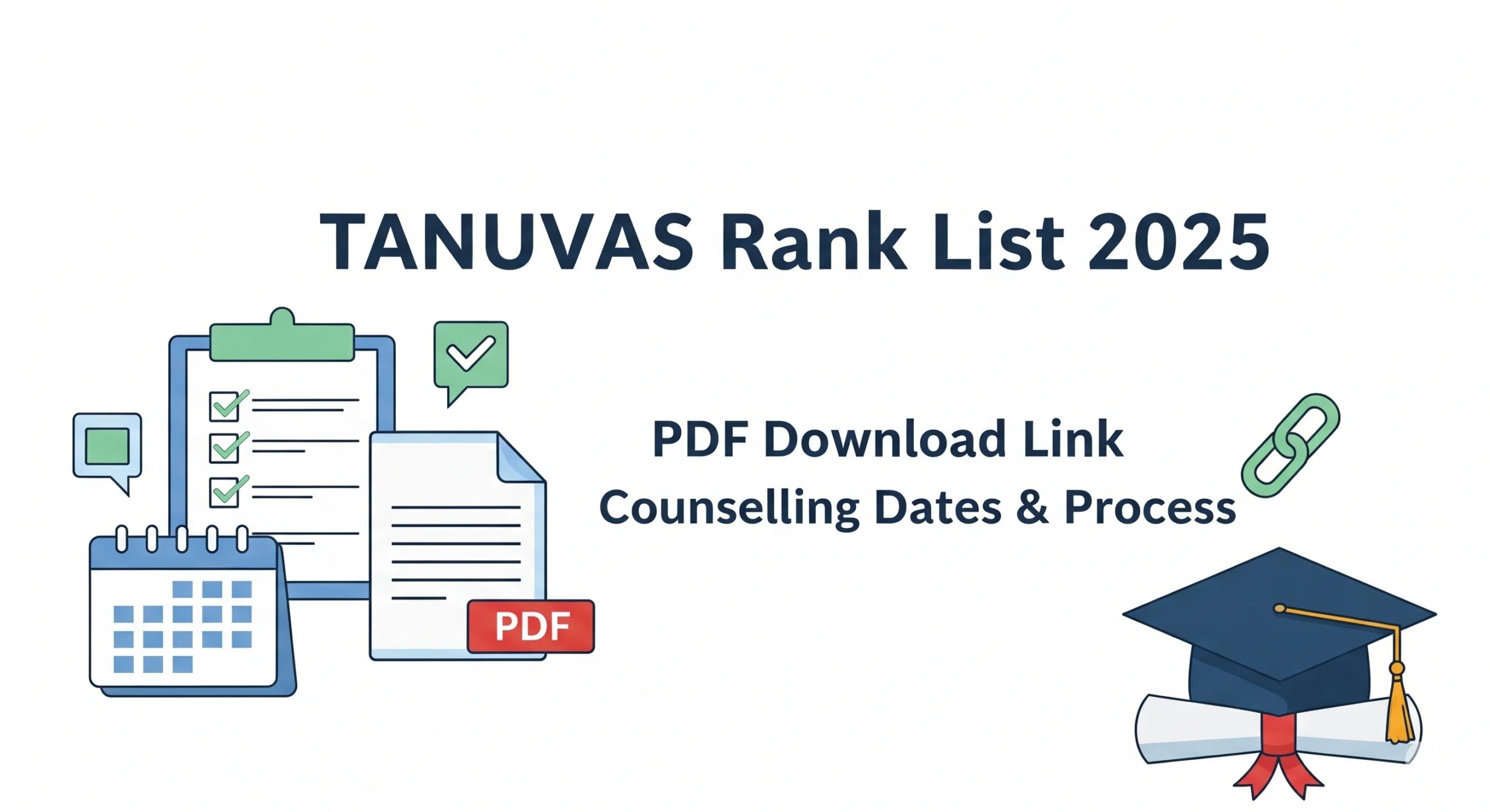 TANUVAS Rank List 2025 PDF download link