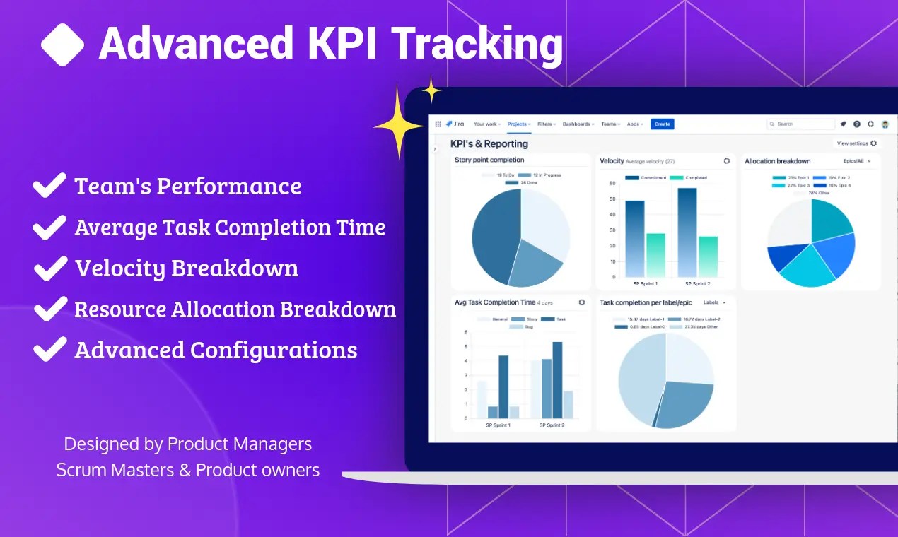 Jira Product Management dashboard