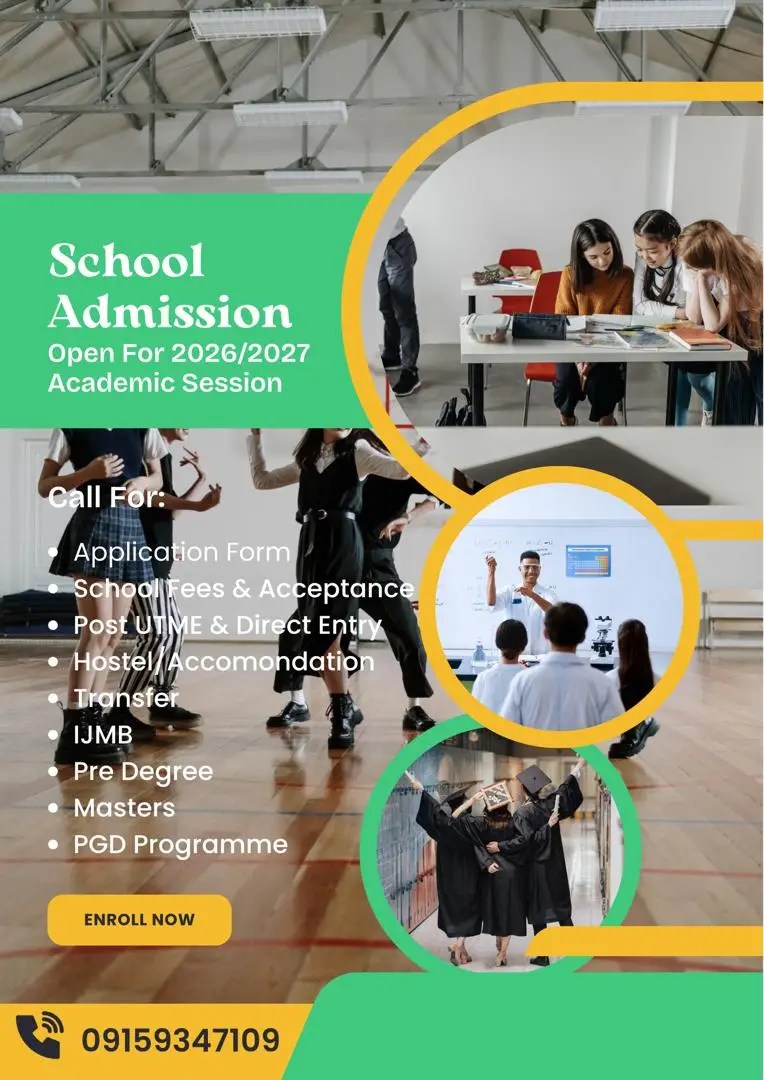 Admission!!! Into Bowen University, Iwo 2026/2027 Academic session
