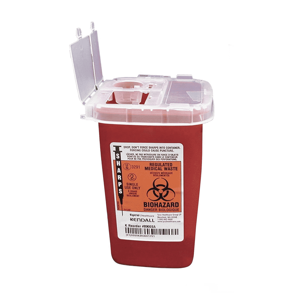Biohazard Infectious Waste Sharp Container
