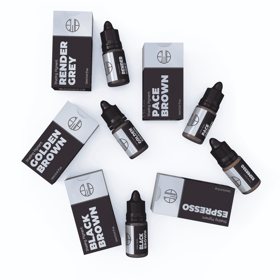 Shading Eyebrows Collection Pigments (New)