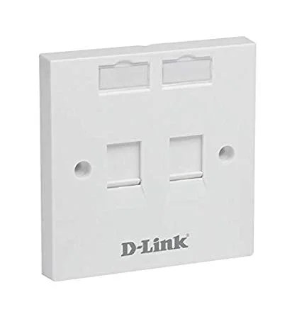  D-link dual Faceplate With Keystone Modules