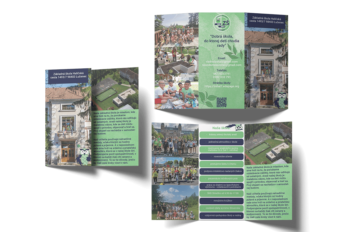 School Brochure Design