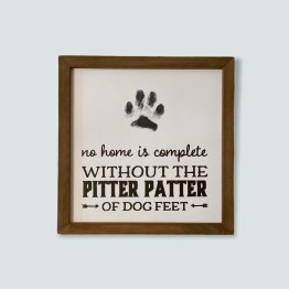 No Home is Complete without Dog Feet Frame