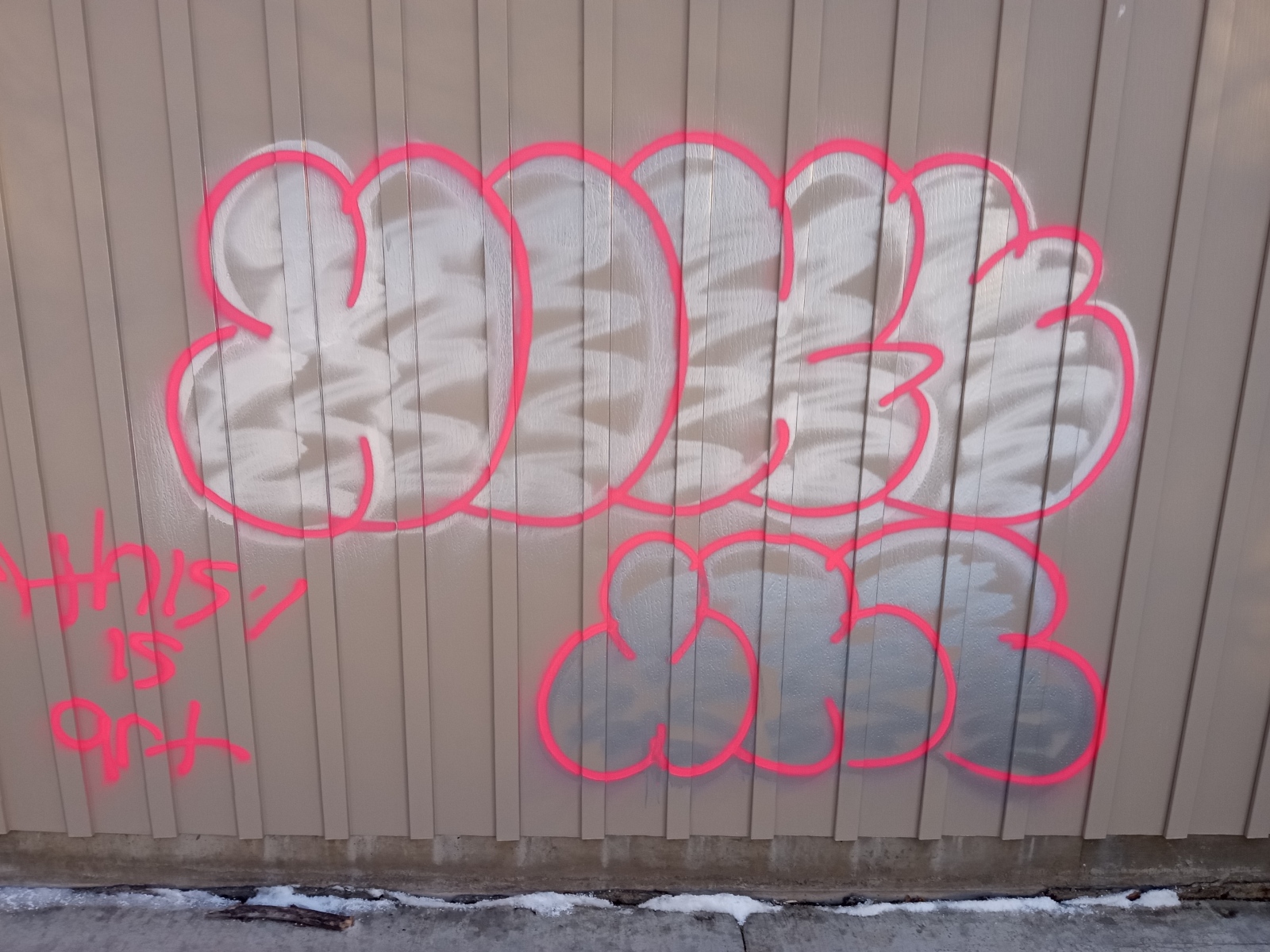 Wall at Ross Park