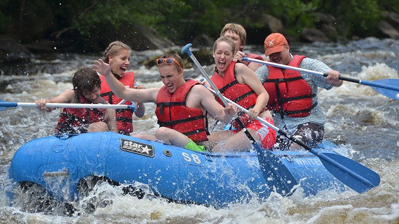 That purely recreational purpose is what defines white water rafting. Pedals And Paddles Rail Trail Pocono Biking Whitewater Rafting Tours Pocono Biking