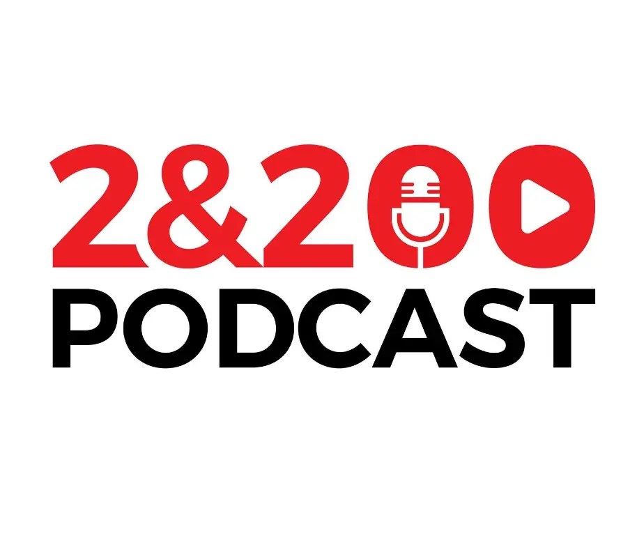 Логото на 2&200 Podcast