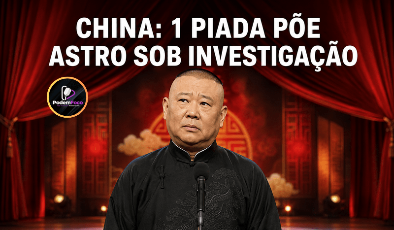 China: 1 piada põe astro sob investigação
