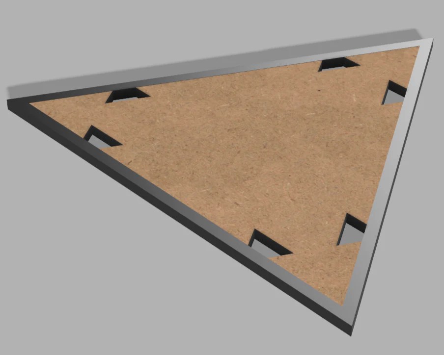 Triangle Panels 3 Pack Structural Engineering Building Shapes Au