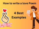 How To Write A Love Poem 4 Best Example
